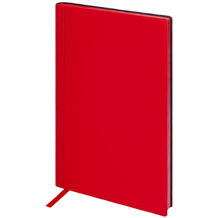 Блокнот А5 138x213 мм, BRAUBERG "Personal", под кожу, 80 листов, клетка, красный, 116609 116609