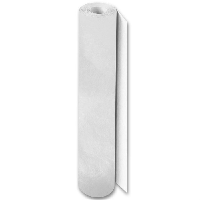 Цветная бумага ТИШЬЮ 17 г/м2, 50х66 см, 50 листов в рулоне, белая, ЗОЛОТАЯ СКАЗКА, 116500 116500