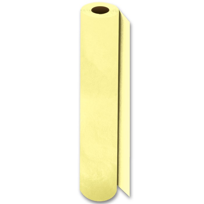Цветная бумага ТИШЬЮ 17 г/м2, 50 см х 60 м, в рулоне со втулкой, лимонная, ЗОЛОТАЯ СКАЗКА, 116504 116504