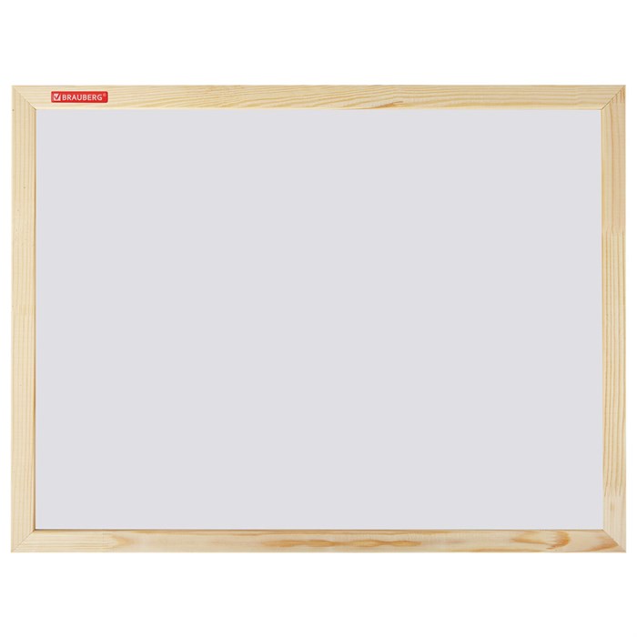 Доска магнитно-маркерная 45х60 см, деревянная рамка, BRAUBERG "Wood", 238794 238794
