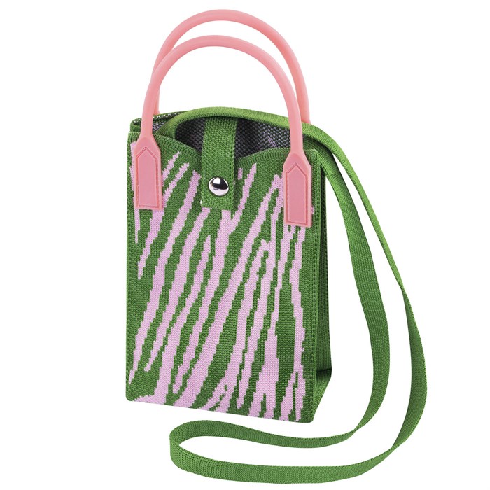 Сумочка-органайзер повседневная HEIKKI KNIT (ХЕЙКИ) кросс боди, вязаная, 17х12х5 см, "Fun zebra", 273792 273792