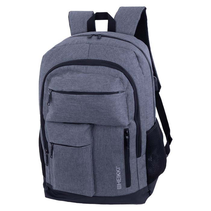 Рюкзак HEIKKI CONCORDANCE (ХЕЙКИ) универсальный, отделение для ноутбука, серый, 47x32x15 см, 273891 273891