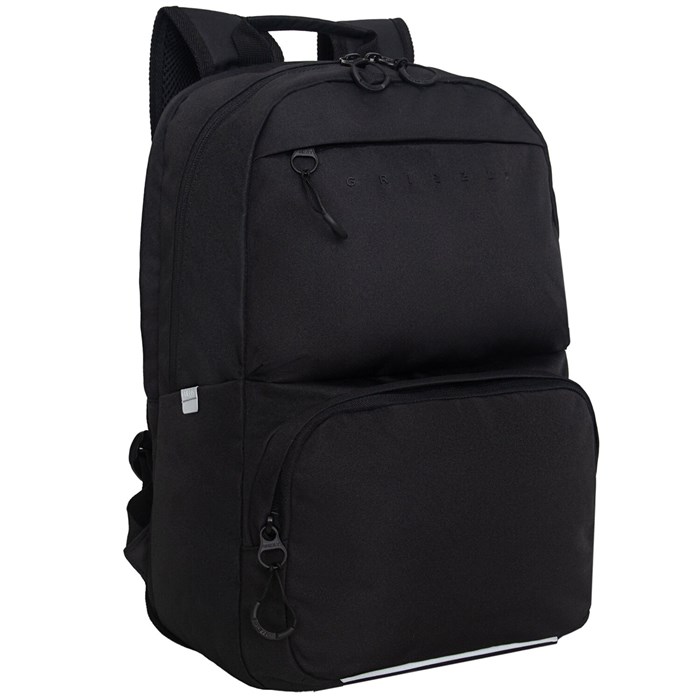 Рюкзак GRIZZLY школьный, анатомическая спинка, 2 отделения, для мальчиков, "STABLE", 43x30х14 см, RU-539-1/1 274219