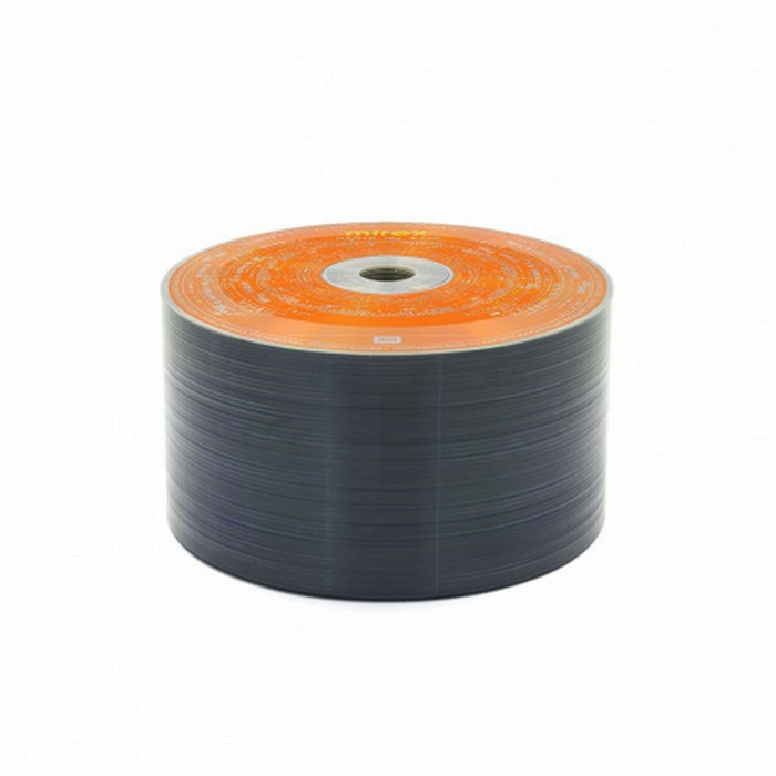 Диск DVD+R (плюс) MIREX, 4,7 Гб, 16x, Bulk (термоусадка без шпиля), КОМПЛЕКТ 50 шт., UL130013A1T 514017