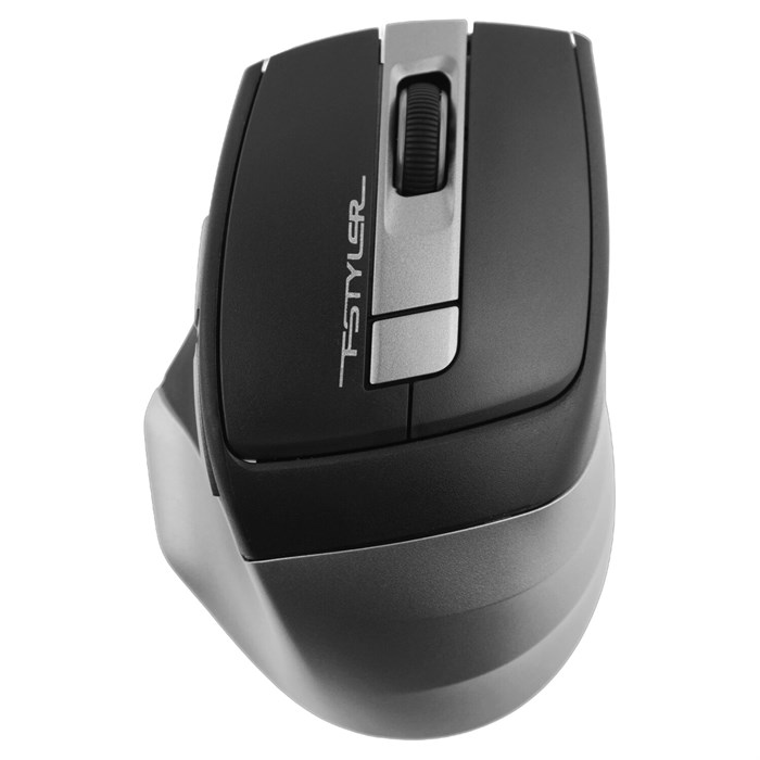 Мышь беспроводная с бесшумным кликом A4TECH Fstyler FG35, USB, 5 кнопок, оптическая, черная, 1192130 514291
