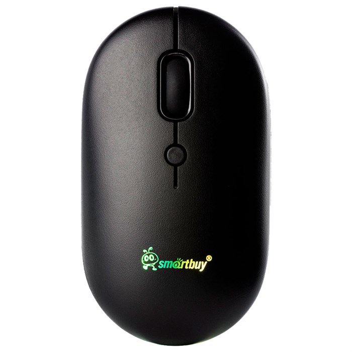 Мышь беспроводная бесшумная SMARTBUY 328AG, USB, 3 кнопки + 1 колесо-кнопка, черный, SBM328AGK 514312
