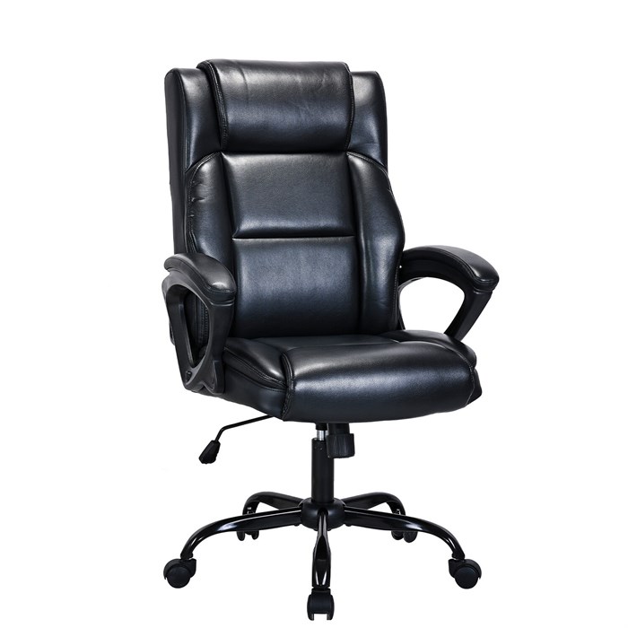 Кресло BRABIX PREMIUM "Oslo EX-549", рециклированная кожа, разборное пятилучие, черное, 532978 532978