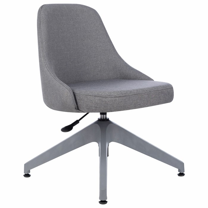 Кресло для приемных и переговорных CH-340GLZ, ткань, серое, 1923860 533018