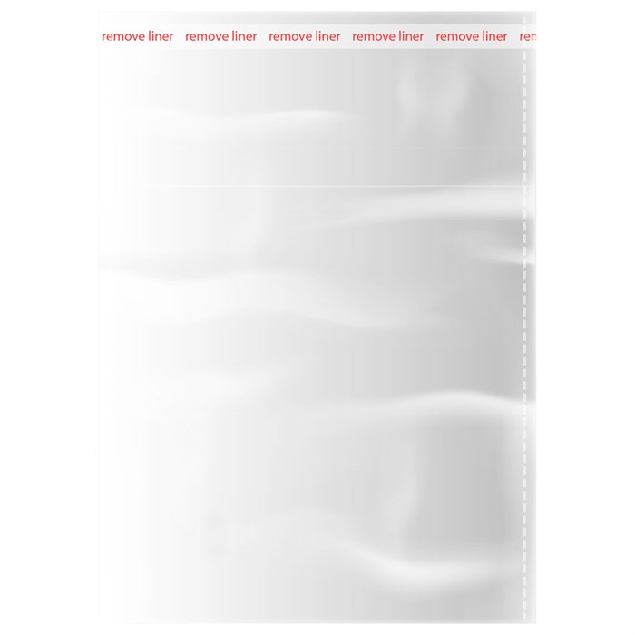 Пакеты БОПП с клеевым клапаном КОМПЛЕКТ 100 штук, 10 х 10 + 4 см, 25 мкм с усиленным швом, BRAUBERG, 700404 700404