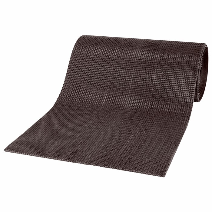 Коврик ДОРОЖКА 0,9х10 м, "ТРАВКА" ВЕНГЕ пластиковый грязезащитный, щетина 10 мм, LAIMA EXPERT, 701072 701072