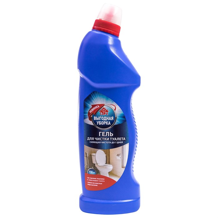 Средство для уборки туалета 750 мл, ВЫГОДНАЯ УБОРКА, гель, РЕНЕССАНС КОСМЕТИК, МИНПРОМТОРГ, 2451 702132