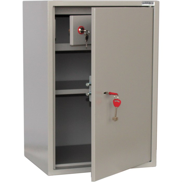 Шкаф металлический для документов BRABIX KBS-011Т, 613х420х350 мм, 15 кг, трейзер, сварной, 291152 291152