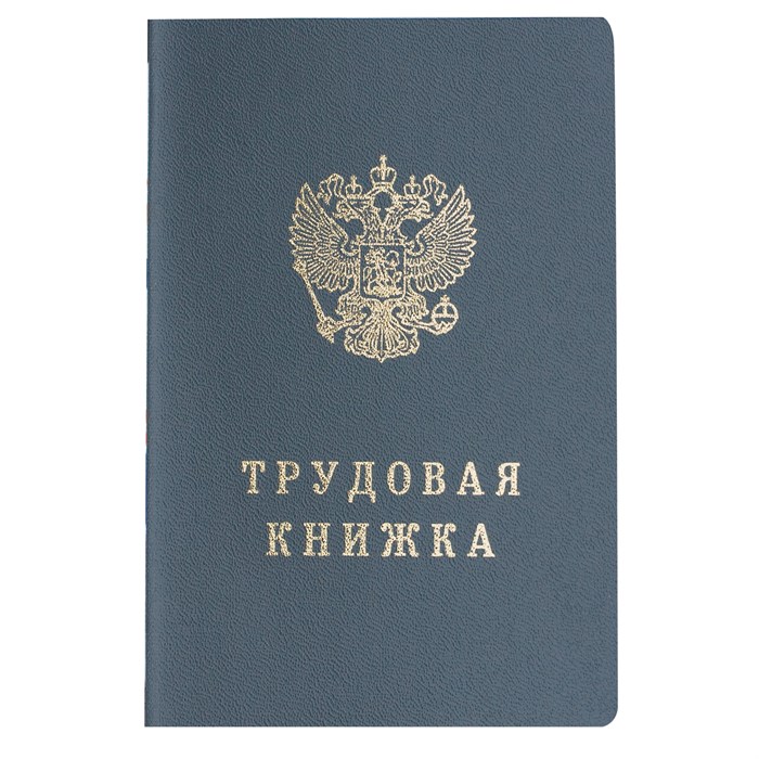 Бланк документа Трудовая книжка, 88х125 мм, ГОЗНАК 121229