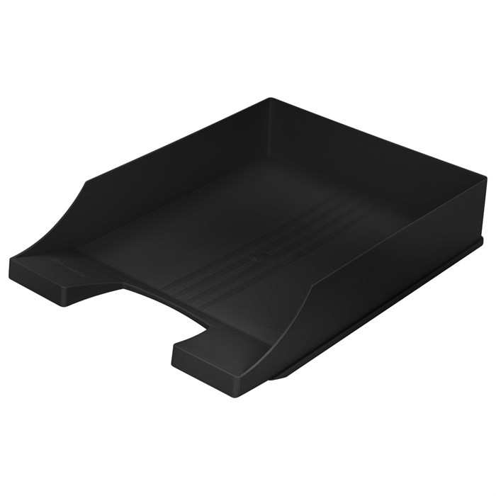 Лoтoк горизонтальный для бумаг BRAUBERG-CONTRACT, А4 (340х254х66,5 мм), черный, 230879 230879