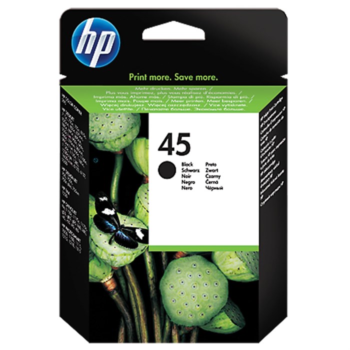 Картридж струйный HP (51645AE) Deskjet 850C/950C/1600C/6122, №45, черный, оригинальный 360571