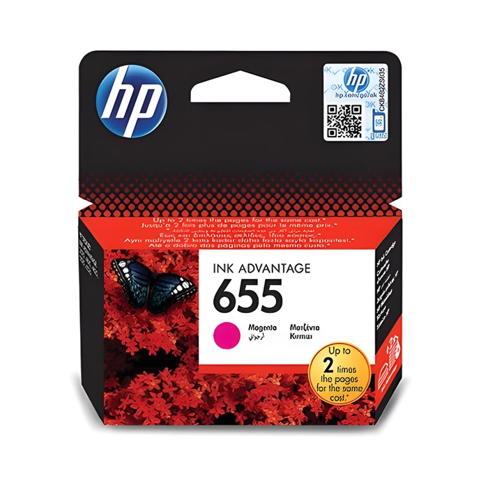 Картридж струйный HP (CZ111AE) Deskjet Ink Advantage 3525/5525/4515/4525 №655, пурпурный, оригинал. 361011