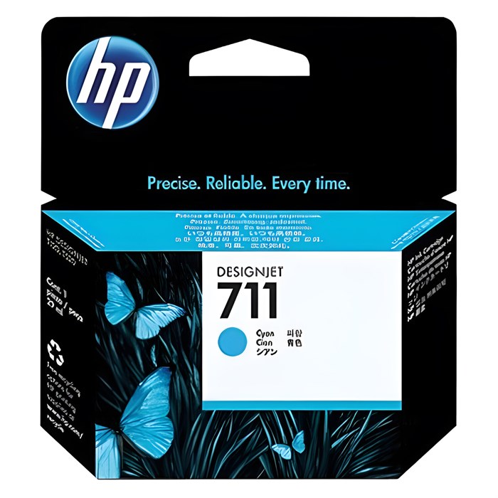 Картридж струйный для плоттера HP (CZ130A) DesignJet T120/T520, №711, голубой, оригинальный 361142
