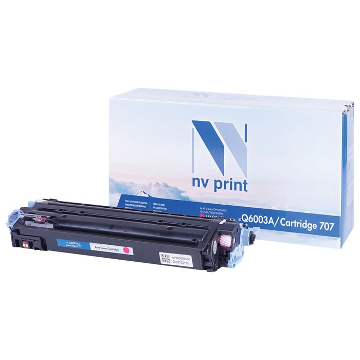 Картридж лазерный NV PRINT (NV-Q6003A) для HP ColorLaserJet CM1015/2600, пурпурный, ресурс 2000 стр. 361168