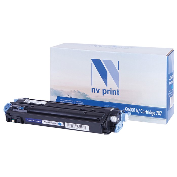 Картридж лазерный NV PRINT (NV-Q6001A) для HP ColorLaserJet CM1015/2600, голубой, ресурс 2000 стр. 361170