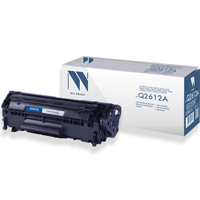Картридж лазерный NV PRINT (NV-Q2612A) для HP LaserJet 1018/3052/М1005, ресурс 2000 стр. 361175