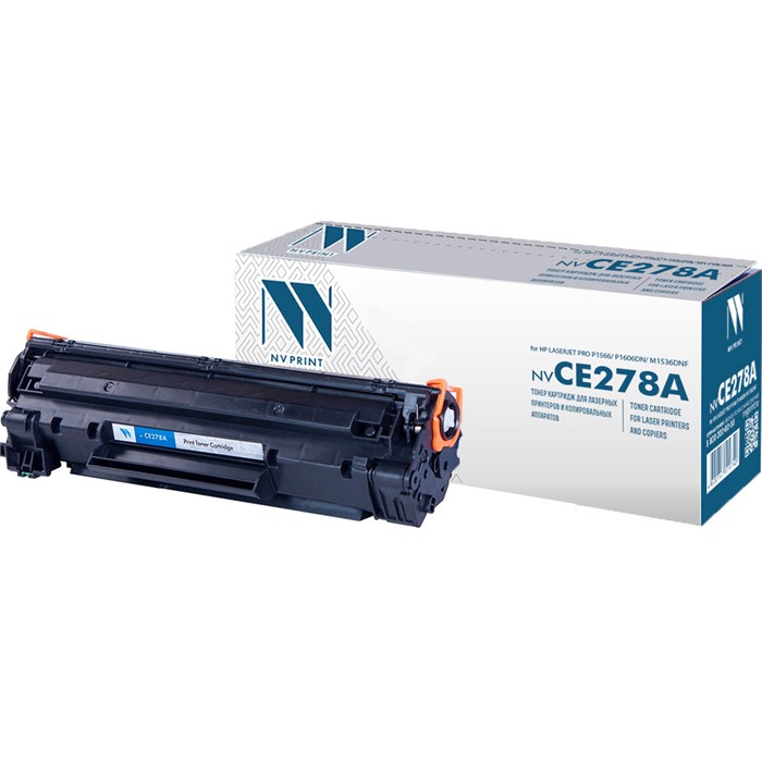 Картридж лазерный NV PRINT (NV-CE278A) для HP LaserJet P1566/1606DN, ресурс 2100 стр. 361183