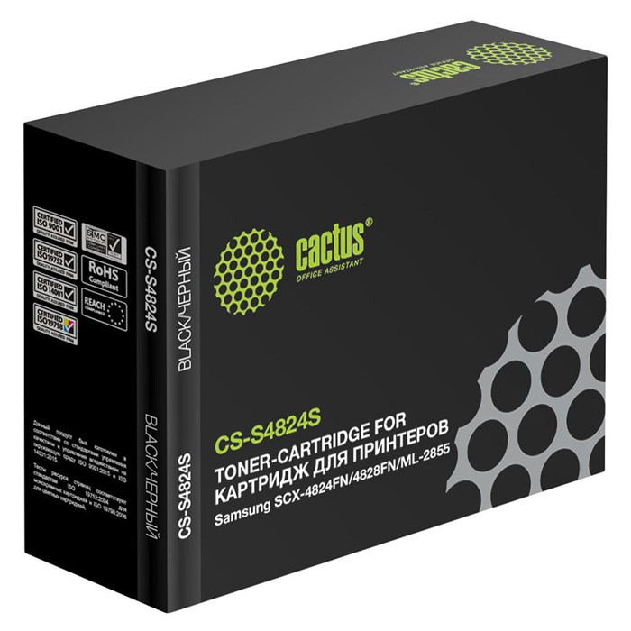 Картридж лазерный CACTUS (CS-S4824S) для SAMSUNG SCX-4824FN/4828FN, ресурс 5000 стр. 361787