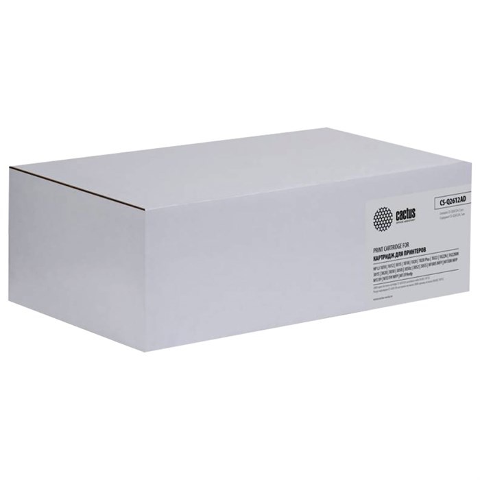 Картридж лазерный CACTUS (CS-Q2612AD) для HP LaserJet 1018/М1005, КОМПЛЕКТ 2 шт., ресурс 2х2000 страниц 361969