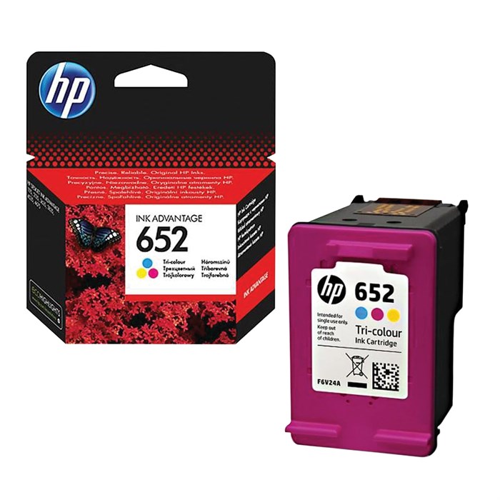Картридж струйный HP (F6V24AE) DeskJet 2135/3635/3835/4535/4675/1115, №652, цветной, оригинальный ресурс 200 стр. 362220