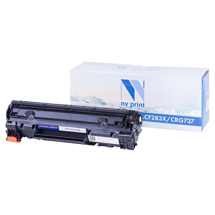 Картридж лазерный NV PRINT (NV-CF283X/737) для HP/CANON LJ M201/225/ MF211/212/216, ресурс 2200 стр., NV-CF283X/Canon 362894