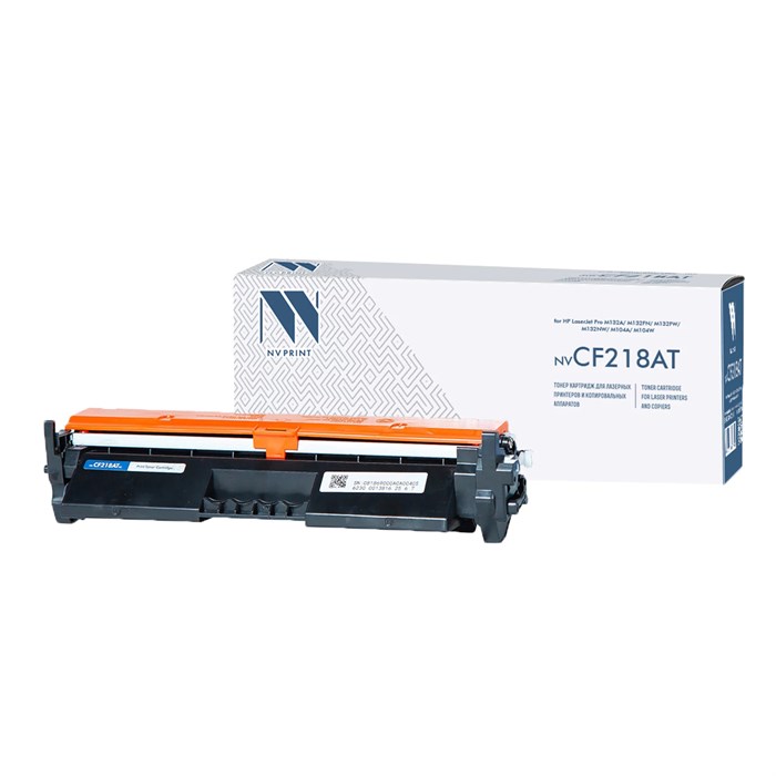 Картридж лазерный NV PRINT (NV-CF218A) для HP LaserJet Pro M132a/132fn/M104a/104w, ресурс 1400 стр. 362999