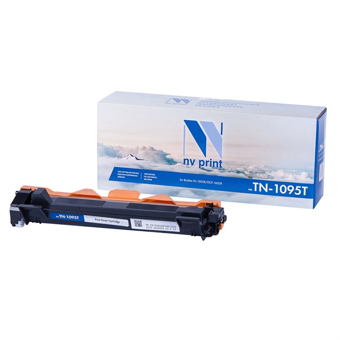 Картридж лазерный NV PRINT (NV-TN1095) для BROTHER HL-1202R/DCP-1602R, ресурс 1500 страниц 363254