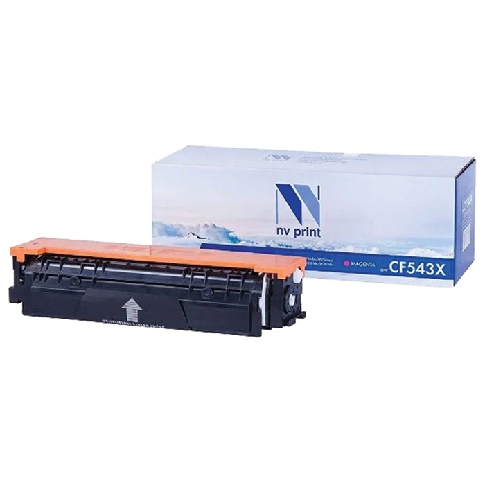 Картридж лазерный NV PRINT (NV-CF543X) для HP M254dw/M254nw/MFP M280nw/M281fdw, пурпурный, ресурс 2500 страниц 363434