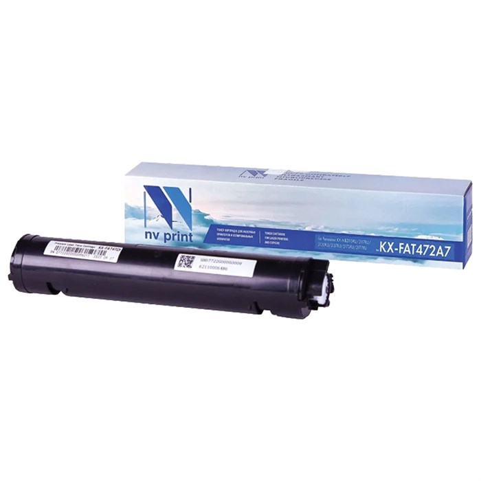 Картридж лазерный NV PRINT (NV-KX-FAT472A7) для PANASONIC KX-MB2110RU/2137RU/2177RU, ресурс 2000 страниц, NV-KXFAT472A7 363447