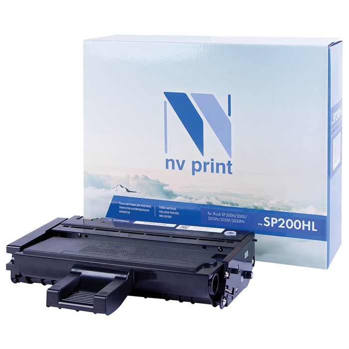 Картридж лазерный NV PRINT (NV-SP200HL) для RICOH SP 200N/200S/202SN/203SF/203SFN, ресурс 1500 страниц 363452