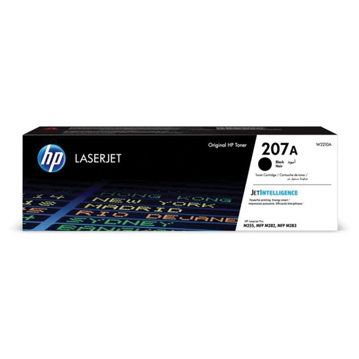 Картридж лазерный HP (W2210A) Color LJ M282/M283/M255, №207A, черный, оригинальный, ресурс 1350 страниц 363544