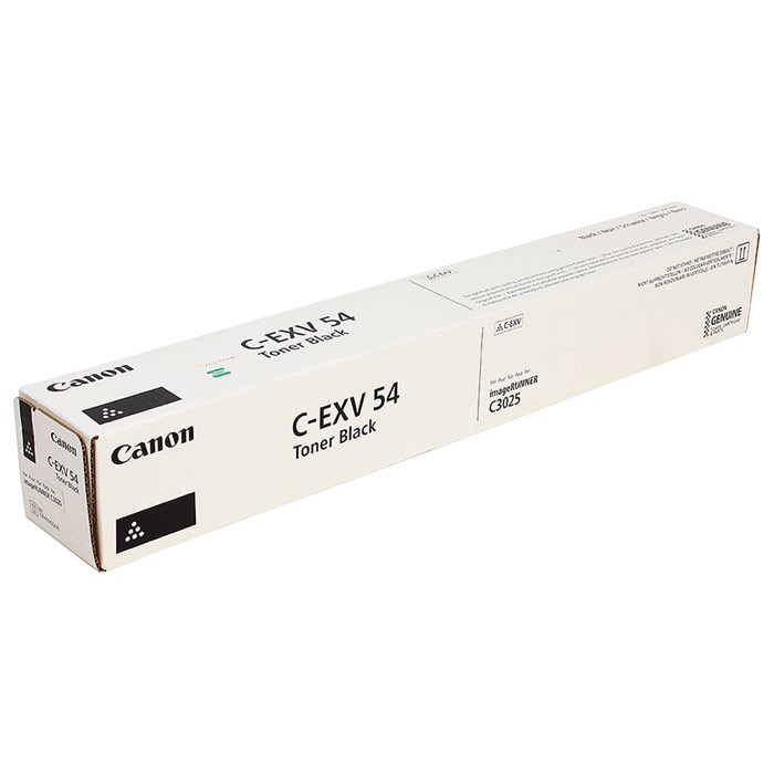 Тонер CANON (C-EXV54Bk) C3025i, черный, оригинальный, ресурс 15500 страниц, 1394C002 363756