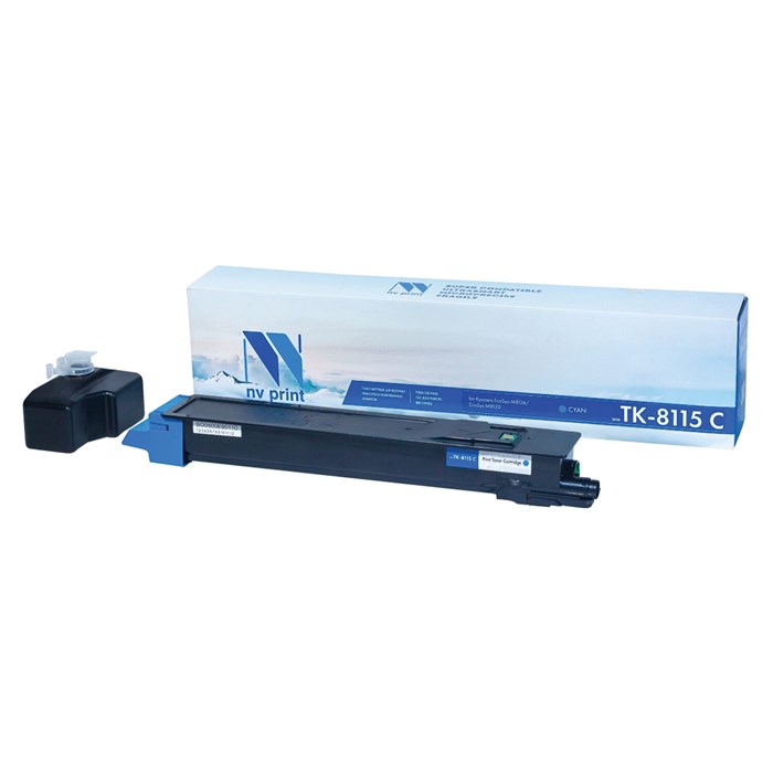 Тонер-картридж NV PRINT (NV-TK8115С) для Kyocera M8124cidn/M8130cidn, голубой, ресурс 6000 страниц 363898