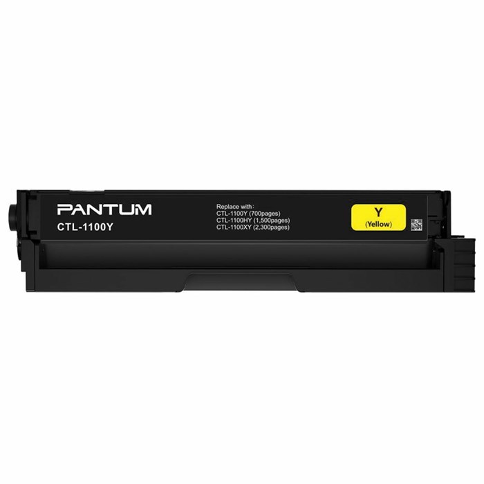 Картридж лазерный PANTUM (CTL-1100Y) CP1100/CM1100, желтый, оригинальный, ресурс 700 страниц 364067