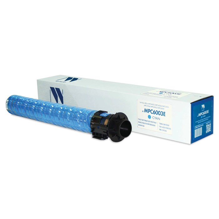 Картридж лазерный NV PRINT (NV-MPC6003EC) для Ricoh MP C4503SP/C4504SP/C4504ASP, голубой, ресурс 22500 страниц 364343