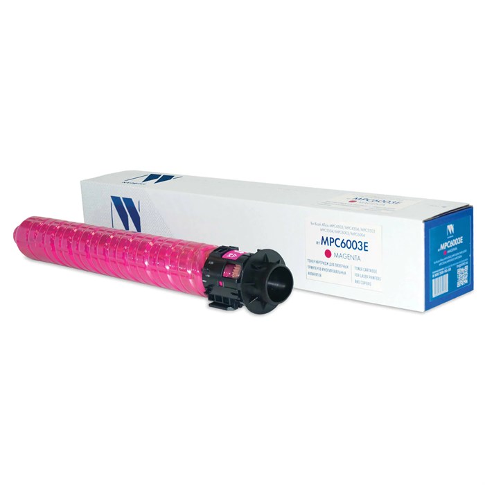 Картридж лазерный NV PRINT (NV-MPC6003EM) для Ricoh MP C4503SP/C4504SP/C4504ASP, пурпурный, ресурс 22500 страниц 364345