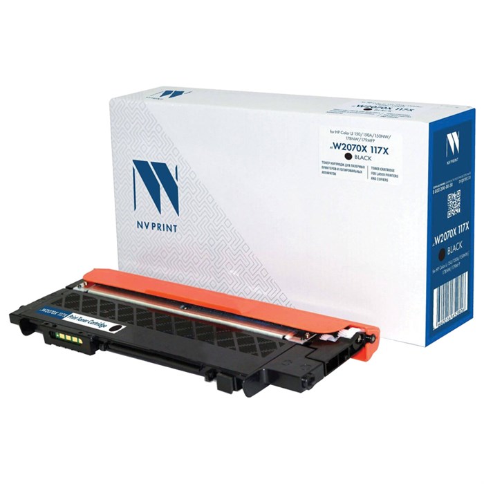 Картридж лазерный NV PRINT (NV-W2070X) для HP Color LJ 150a/150nw/178nw, черный, ресурс 1500 страниц 364357