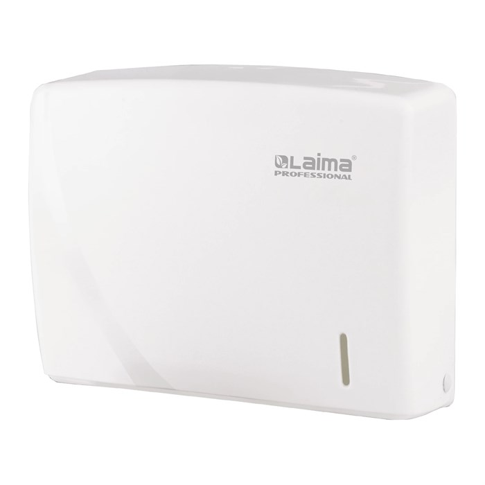 Диспенсер для полотенец LAIMA PROFESSIONAL ORIGINAL (Система H2), Z-сложения, белый, ABS-пластик, 605759 605759