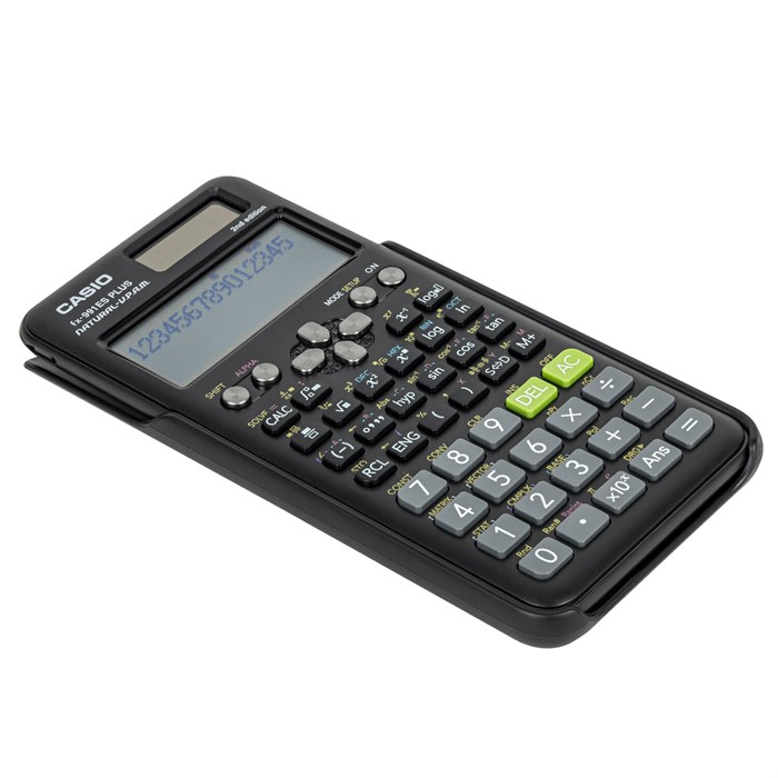Калькулятор инженерный CASIO FX-991ES PLUS-2 (162х77 мм), 417 функций, двойное питание, сертифицирован для ЕГЭ, FX-991ESPLUS-2S 250395