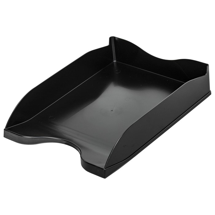 Лoтoк горизонтальный для бумаг BRAUBERG STYLE, 345х255х65 мм, черный, 238105 238105