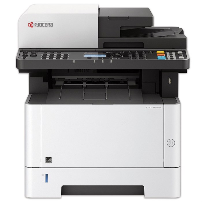 МФУ лазерное KYOCERA M2135dn (принтер, сканер, копир), А4, 35 стр./мин., 20000 стр./мес., ДУПЛЕКС, АПД, с/к (без кабеля USB), 1102S03NL0 353714
