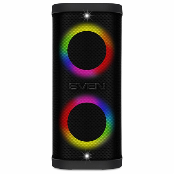 Колонка портативная SVEN PS-950, 160 Вт, TWS, Bluetooth, FM, USB, microSD, LED-дисплей, черная, SV-022396 513972