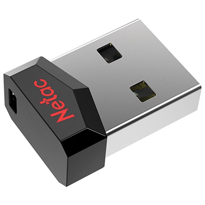 Флеш-диск 64GB NETAC UM81, USB 2.0, черный, NT03UM81N-064G-20BK 513700