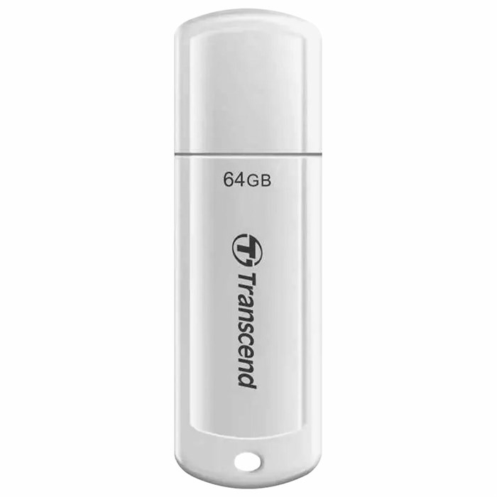 Флеш-диск 64 GB TRANSCEND JetFlash 730, USB 3.1, белый, TS64GJF730 514053