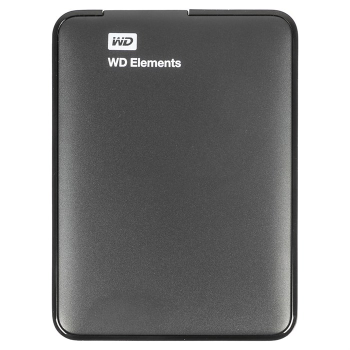 Внешний жесткий диск WD Elements Portable 1TB, 2.5", USB 3.0, черный, WDBUZG0010BBK-WESN 513598
