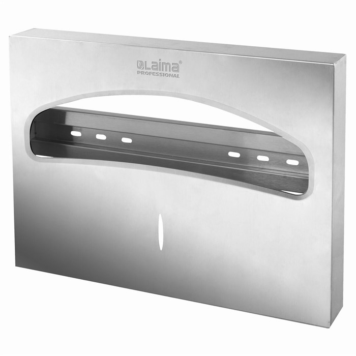 Диспенсер для покрытий на унитаз LAIMA PROFESSIONAL INOX, (V1) 1/2, нержавеющая сталь, матовый, 605702 605702